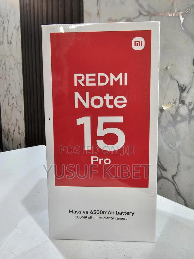 New Xiaomi Redmi Note 15 512 GB Black - main view