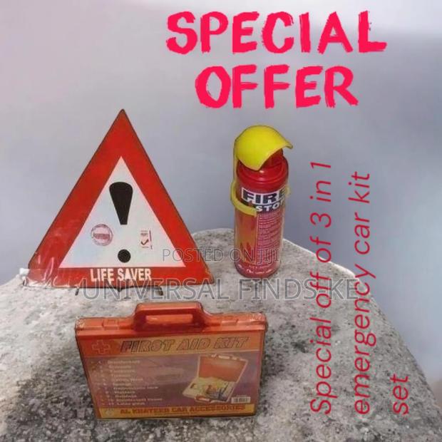 3 in 1 Emergency Car Kit Set