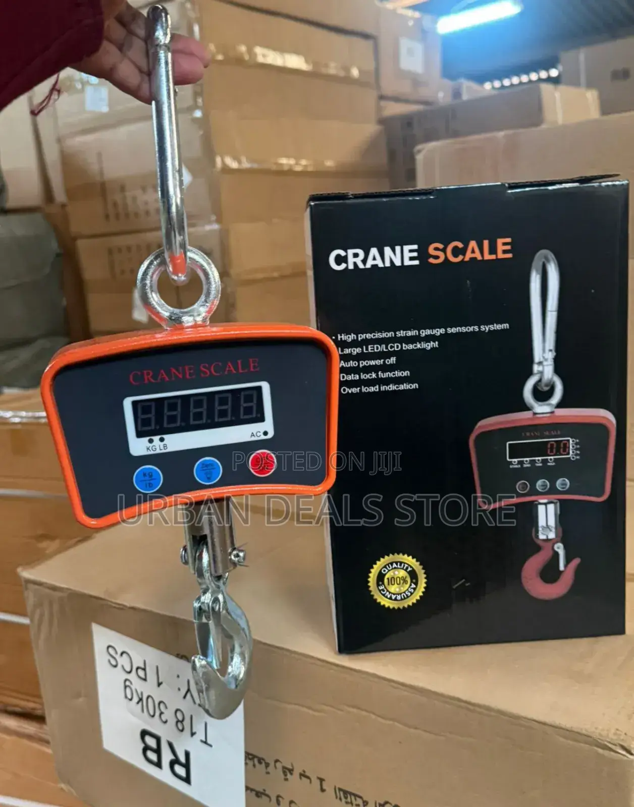 Mini Industrial Crane Scale for Warehouse- 500 Kilograms
