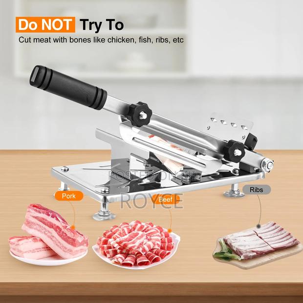 Heavy Duty Stainless Steel Meat Slicer - thumbnail 4