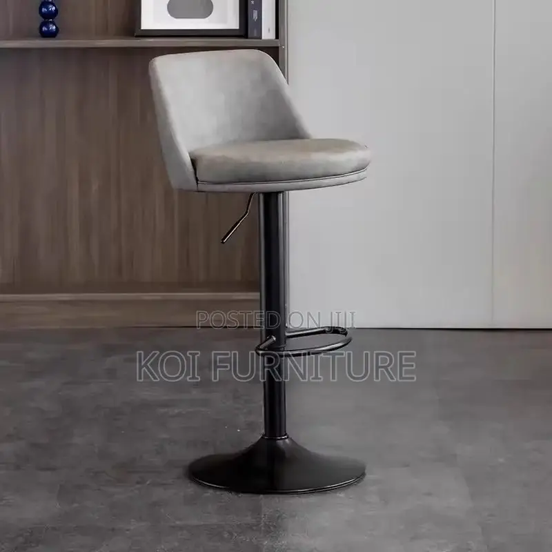 Barstools; Adjustable Swivel Leather Home Counter Barstool