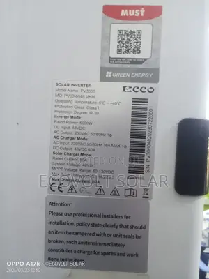 Must 6kw 48v Low Frequency Hybrid Inverter