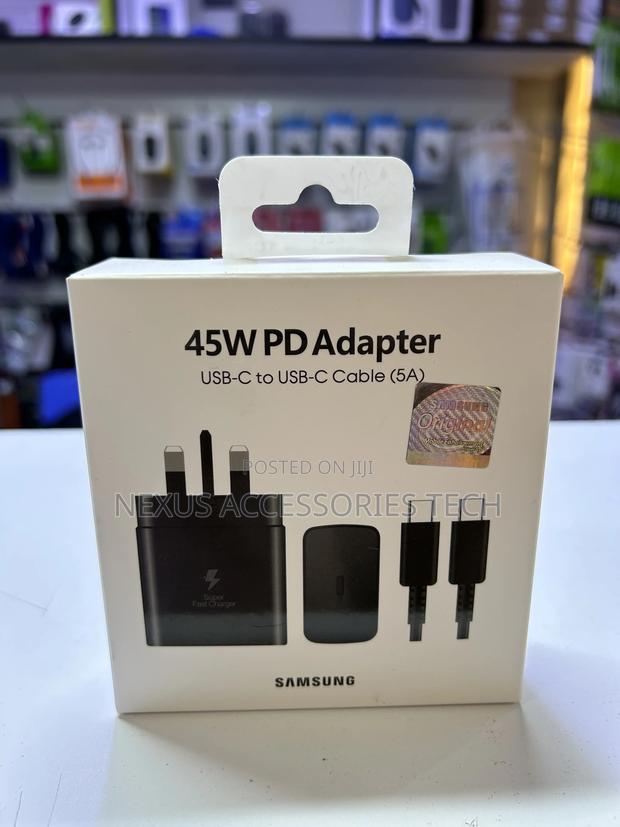 45w Pd Fast Charger Usb-C to Usb-C Cable (5a) – Super Fast Charging - thumbnail 2