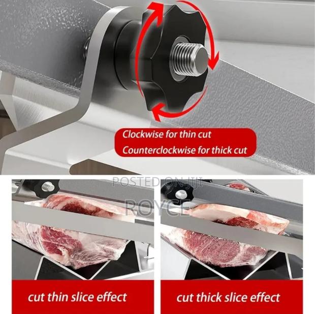 Heavy Duty Stainless Steel Meat Slicer - thumbnail 3