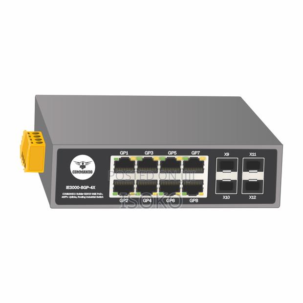 Ie3000-8gp-4xcommando Soldier Ie3000 8ge Full Poe/Full Poe