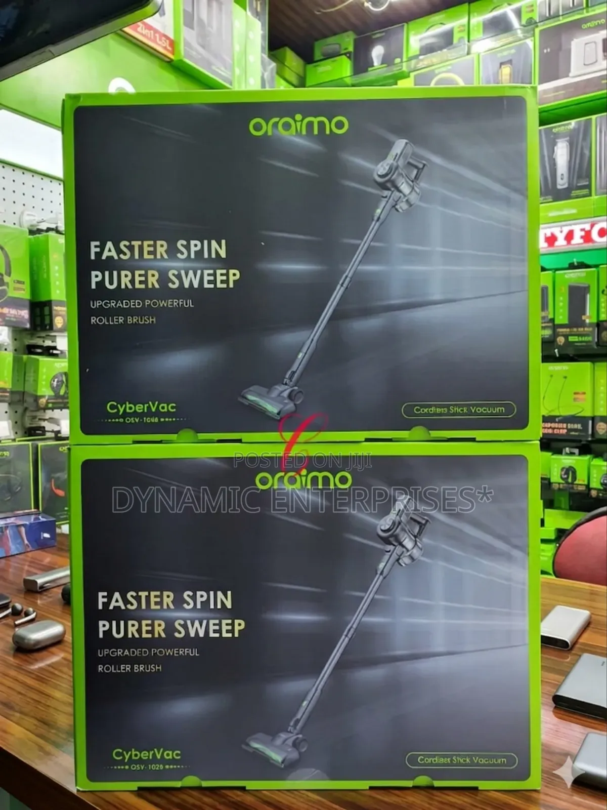 Oraimo Cybervac Osv-102b 180w *Wireless* Stick Vacuum Cleaner