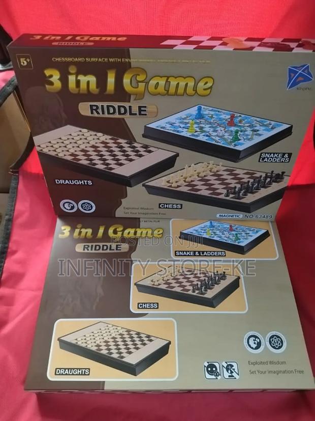 3 in 1 Game Riddle - main view