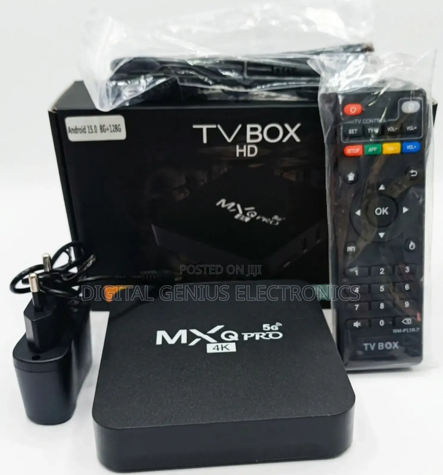 MXQ Pro Android Tv Box (Android 15.0 8g+128g)