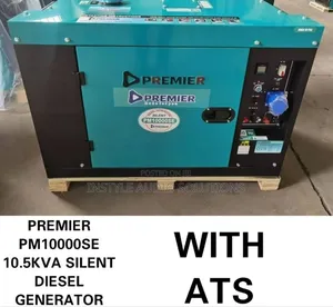 10.5kva Silent Diesel Engine Keystart Generator With Ats Transmission