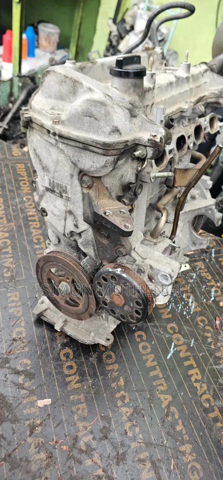 Tested Slim Engine for Toyota Probox