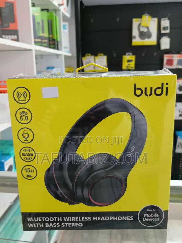 Budi Bluetooth Wireless Headphones With Bass Stereo .