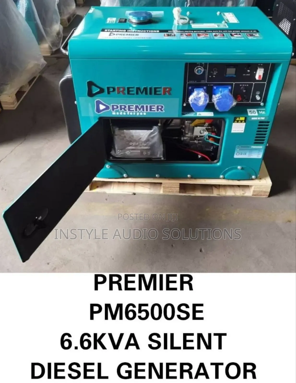 6.6kva Diesel Engine Silent Generator No Automatic Transmitter