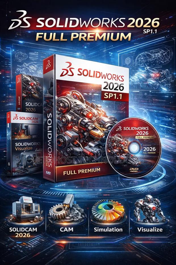 Solidworks 2026 Sp1.1 Full Premium + Full Bundle - main view