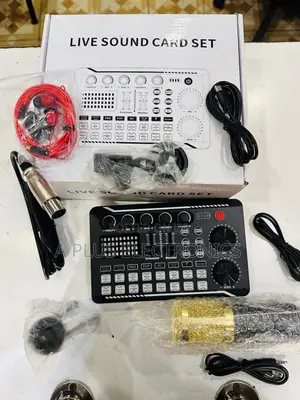 F998 Live Recording Sound Card Set – Professional Audio Mixer