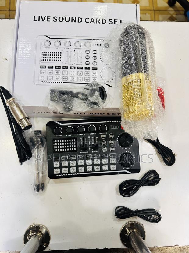 F998 Live Recording Sound Card Set – Perfect for Live Streaming