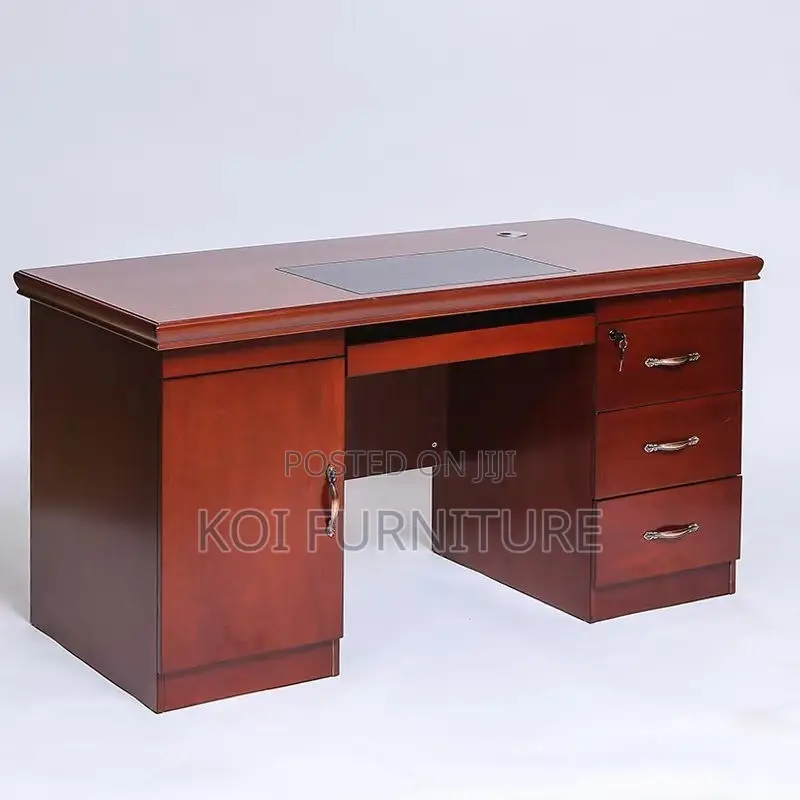 Office Desk; 1.2m Mahogany Home Office Productive Desk