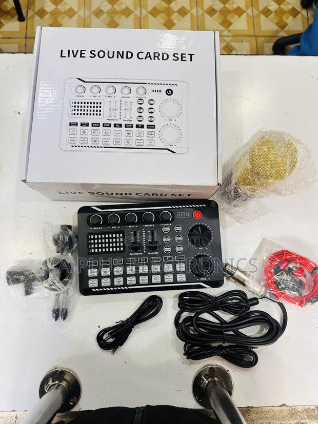 F998 Live Recording Sound Card Set – Compact Easy-to-Use - thumbnail 2