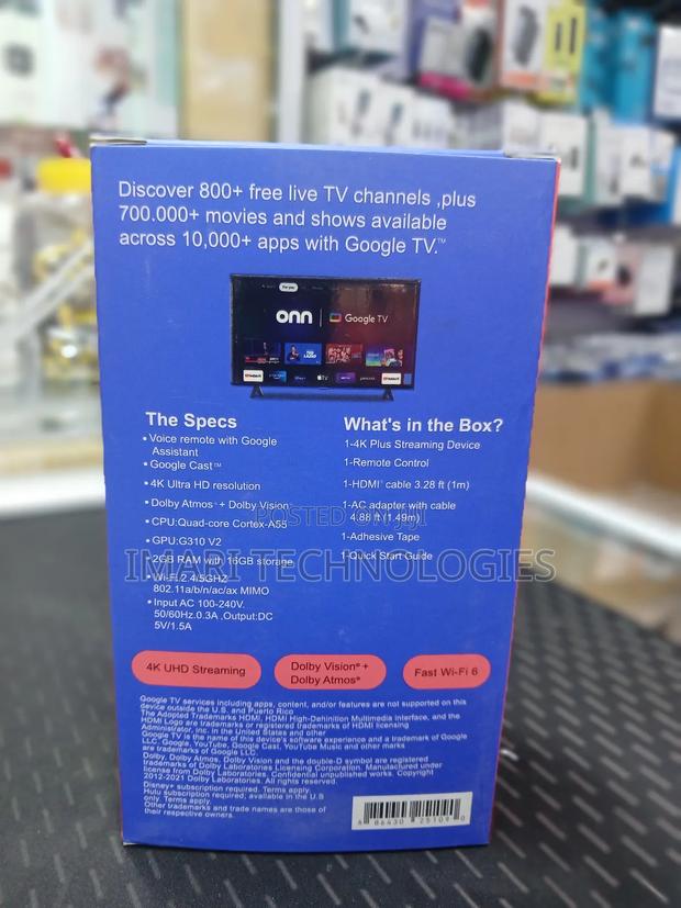 Onn Plus Streaming Device - thumbnail 2