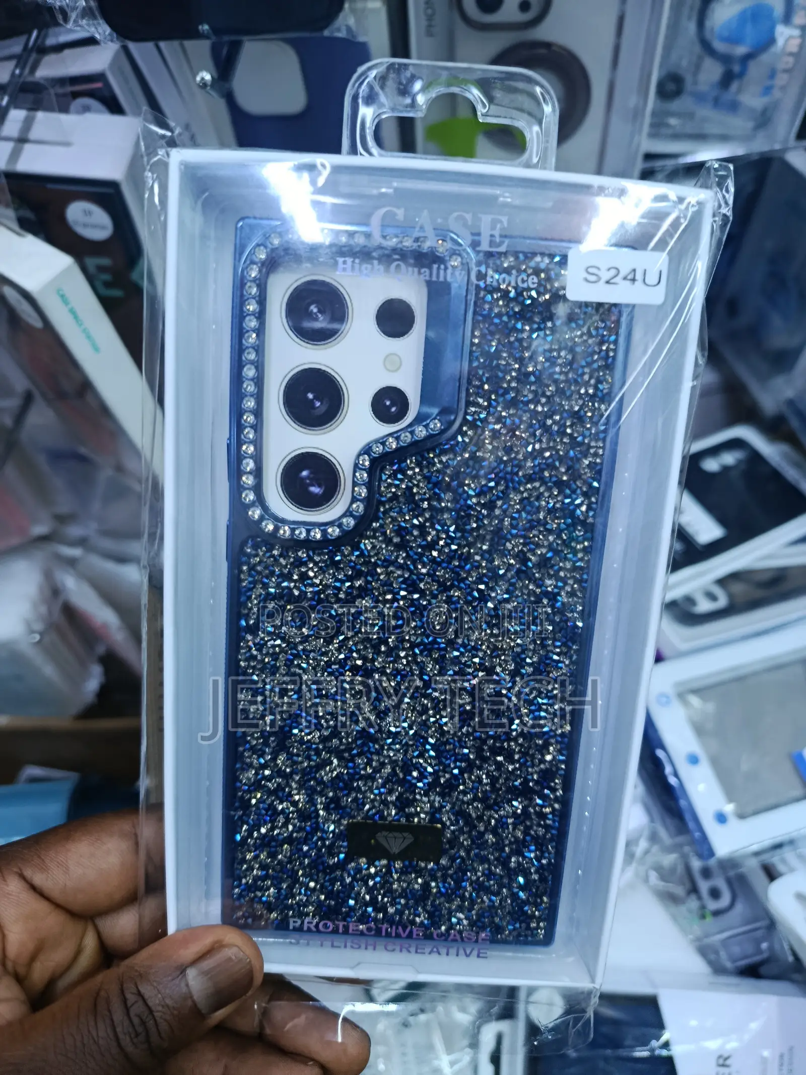 Abisa Luxury Rhinestone/Glitter Cover for the Samsung Galaxy S24 Ultra