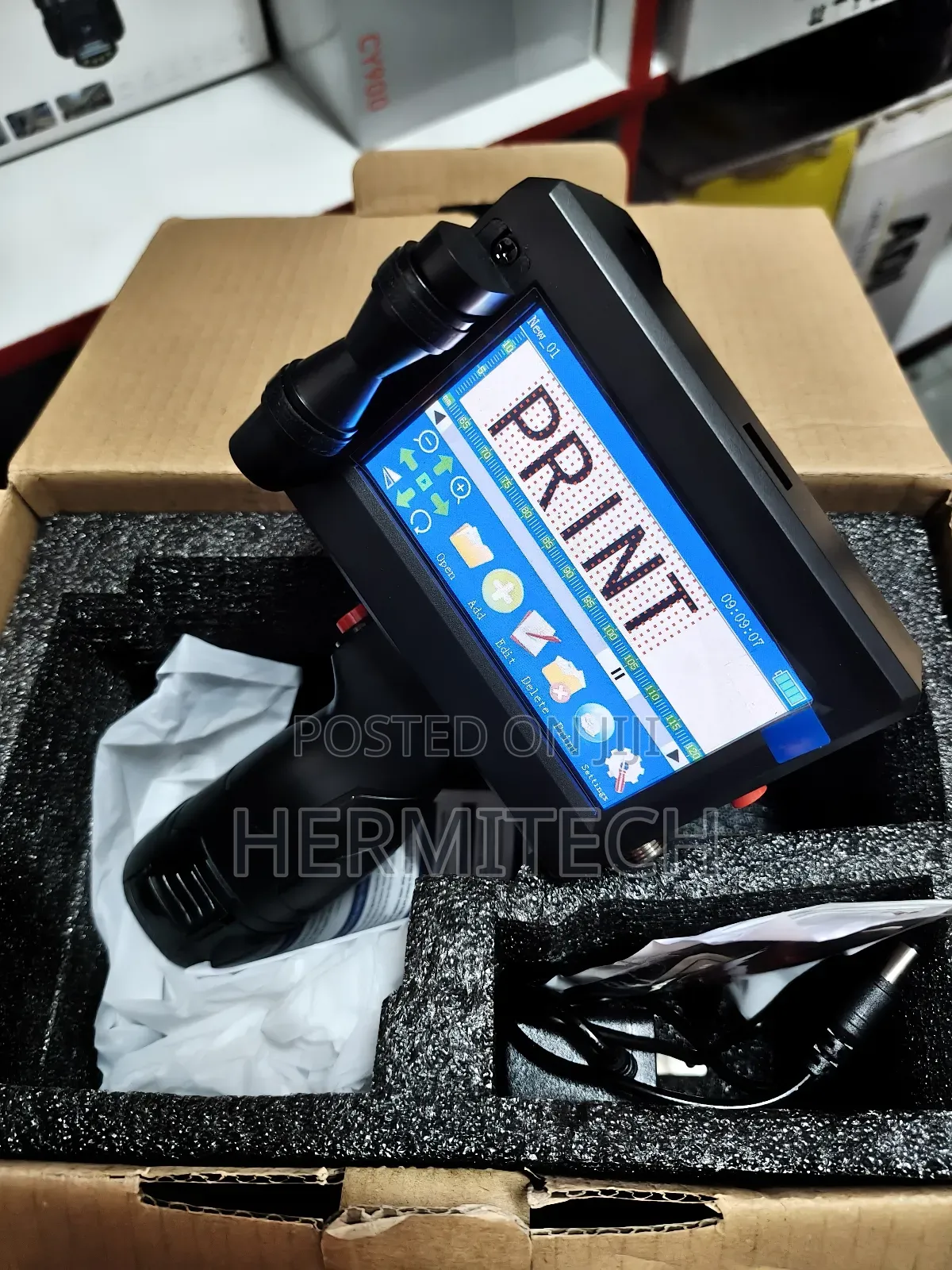 Maximum Display Prints Quality Ink Coding Machine Inkjet Printer
