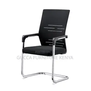 Mid-Back Mesh Conference Chair With Arms
