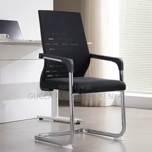 Mid-Back Mesh Conference Chair With Arms