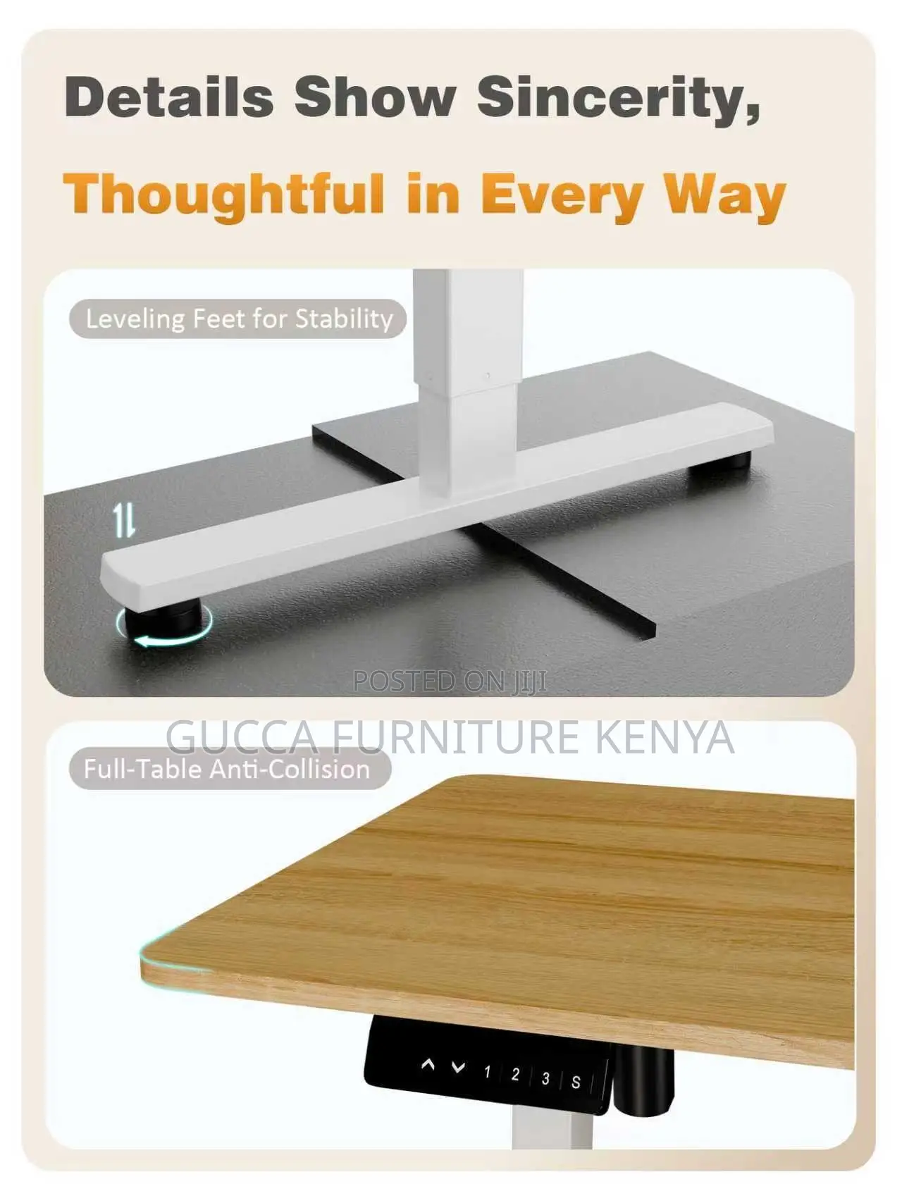 Imported Ergonomic Electric Adjustable Table