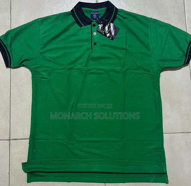 Maroon Black.Green Black Plain. Polo's - thumbnail 2