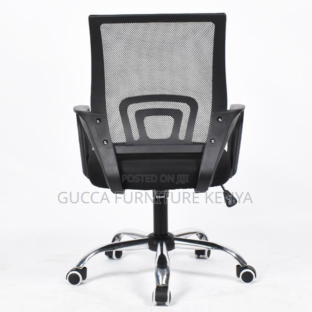 Mid-Back Study Clerical Mesh Swivel Chair - thumbnail 4