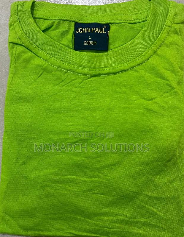 Luminous Green Round Neck Tshirt