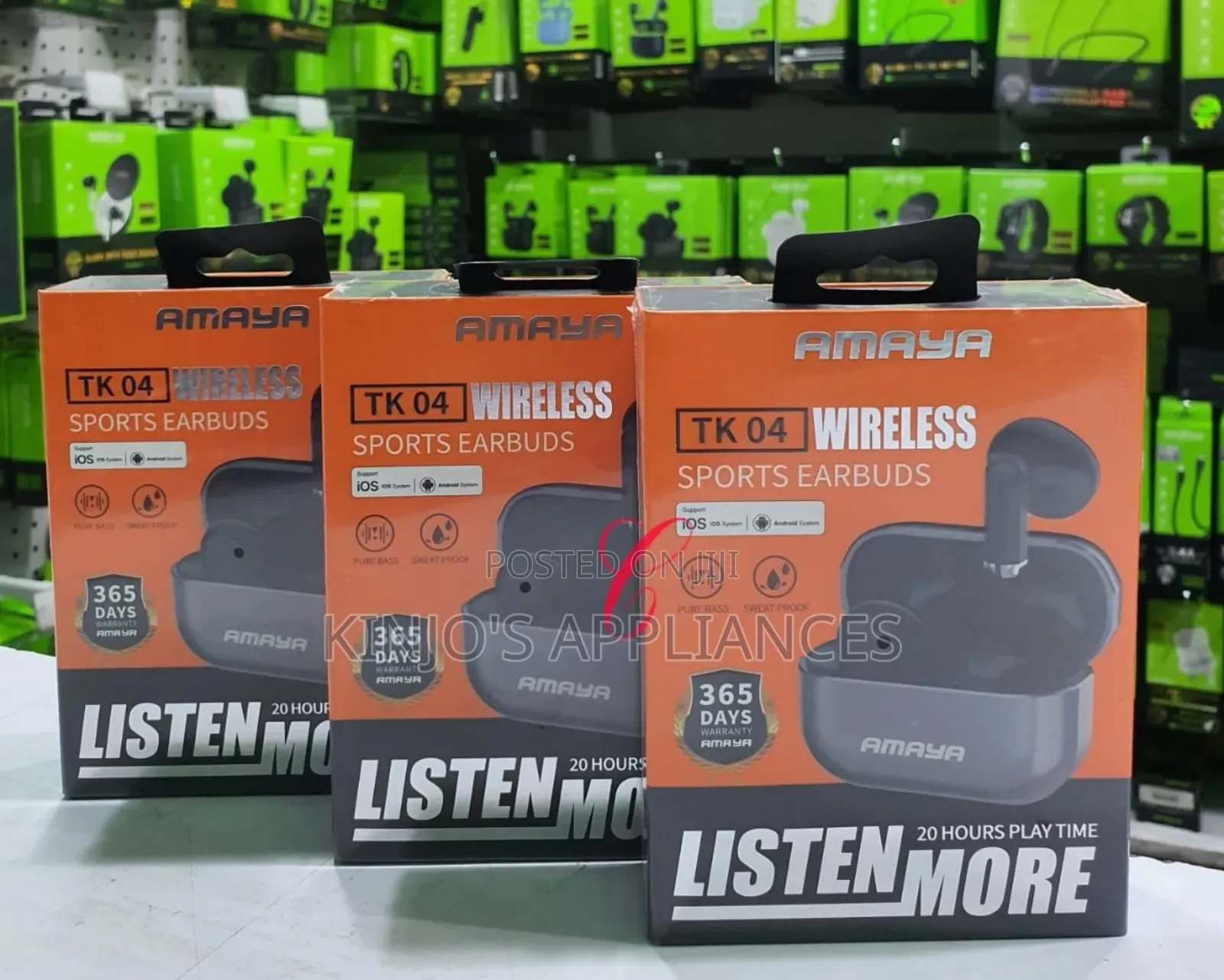 Amaya *Tk04* Wireless Sports Earbuds