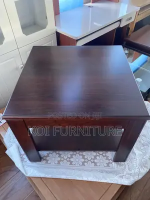 Coffee Table; Mahogany Casual Executive Home Office Coffee Table