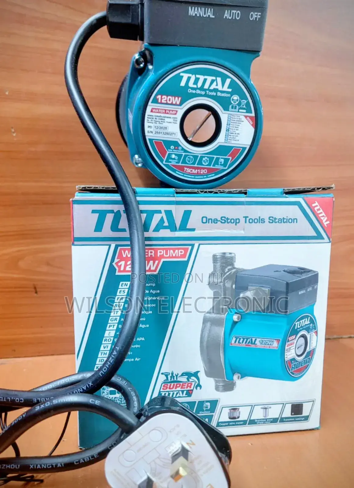 Total Circulation Water Pump.