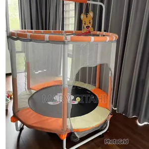 5ft Trampoline for Kids With Safety Enclosure