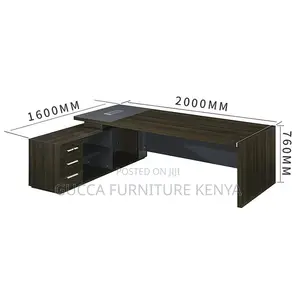 180cm Manager L Shaped Executive Office Desk