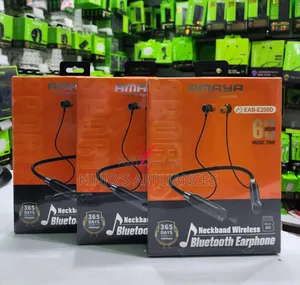 Amaya Eab-E200d *60hrs Playtime* Wireless Bluetooth Neckband