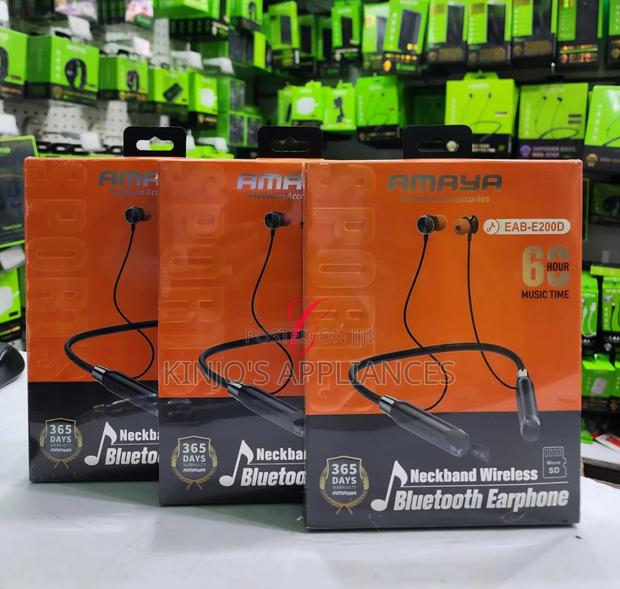 Amaya Eab-E200d *60hrs Playtime* Wireless Bluetooth Neckband
