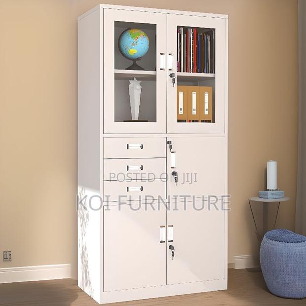 Office Cabinet; Office Casual Steel Cabinets With Drawers And Safe
