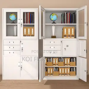 Office Cabinet; Office Casual Steel Cabinets With Drawers And Safe