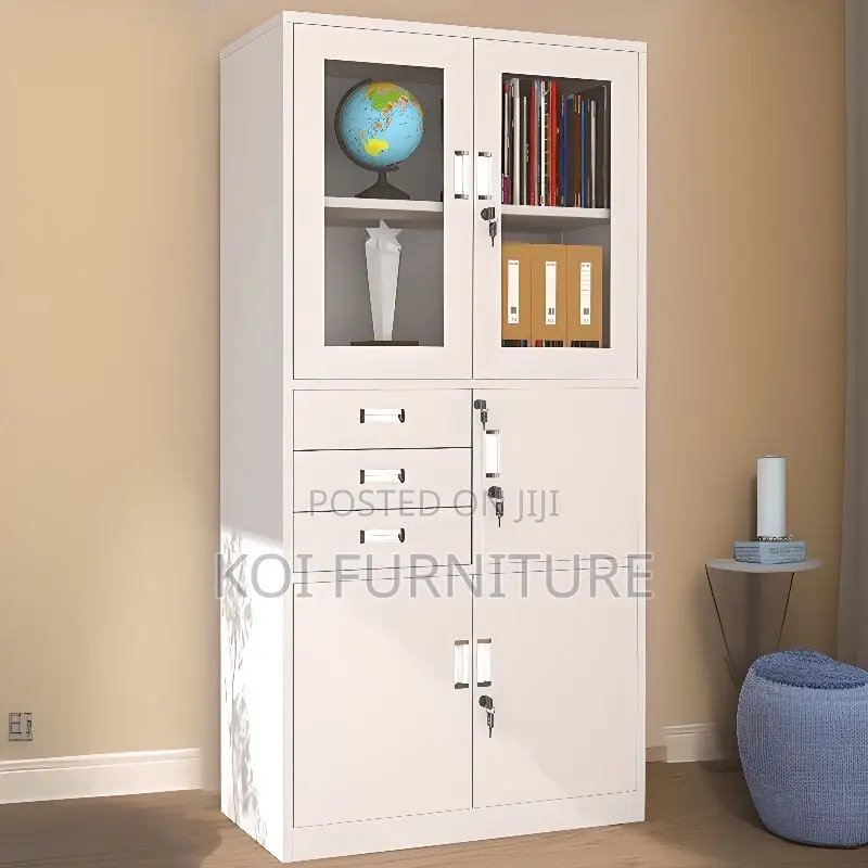 Office Cabinet; Office Casual Steel Cabinets With Drawers And Safe