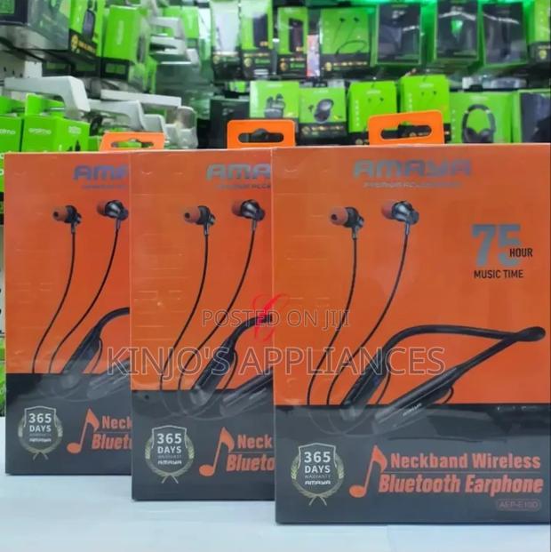 Amaya Aep-E10d *75hrs Playtime* Wireless Bluetooth Neckband