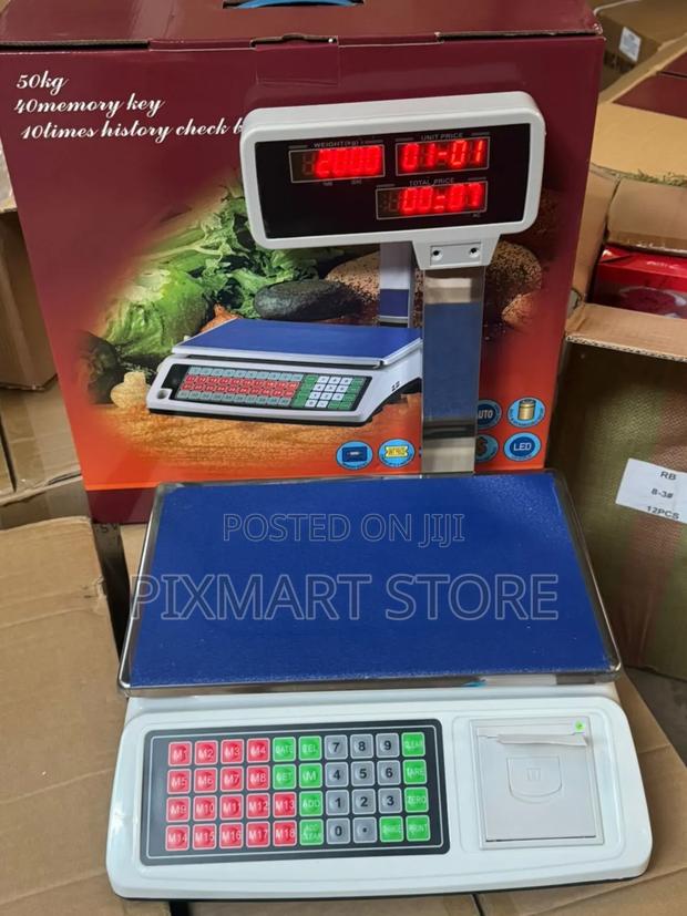 Digital Weight Scale, Process Receipt
