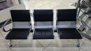 Waiting Bench |3-Seater Metallic Reception Padded