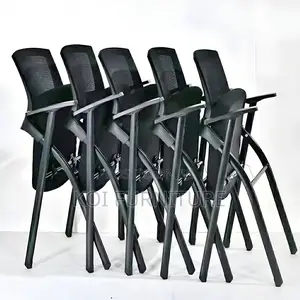 Office Chairs; Foldable School Chair With Writing Pad