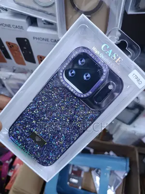 Sequins Glitter Crystal Rhinestone Sparkle Case for iPhone 17 Pro.