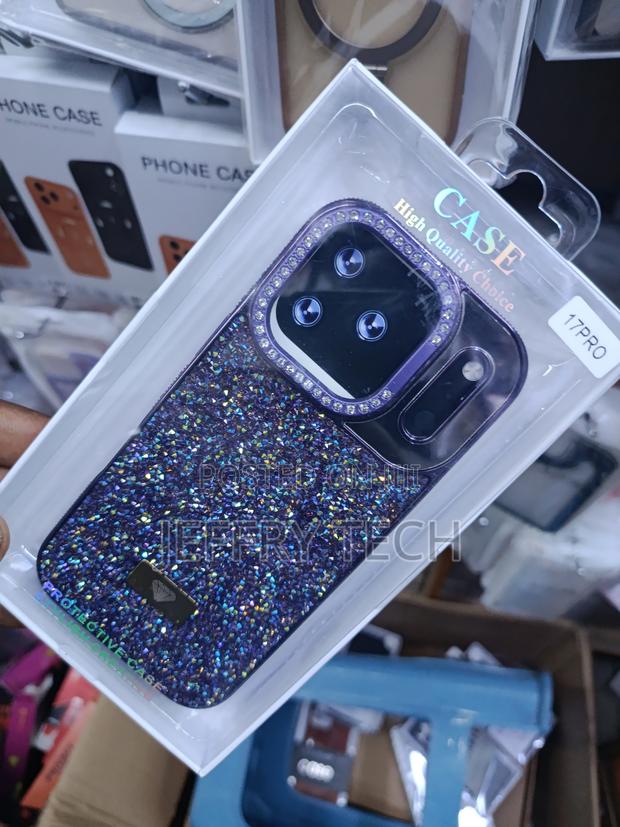 Sequins Glitter Crystal Rhinestone Sparkle Case for iPhone 17 Pro. - thumbnail 2