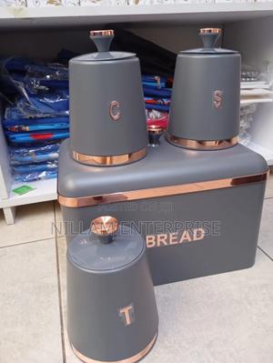 Elegant Bread Bin Canister Set (4- Piece)* - thumbnail 2