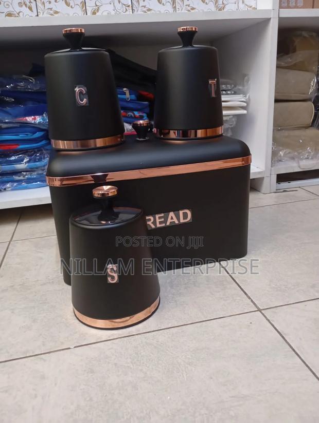 Elegant Bread Bin Canister Set (4- Piece)* - thumbnail 3