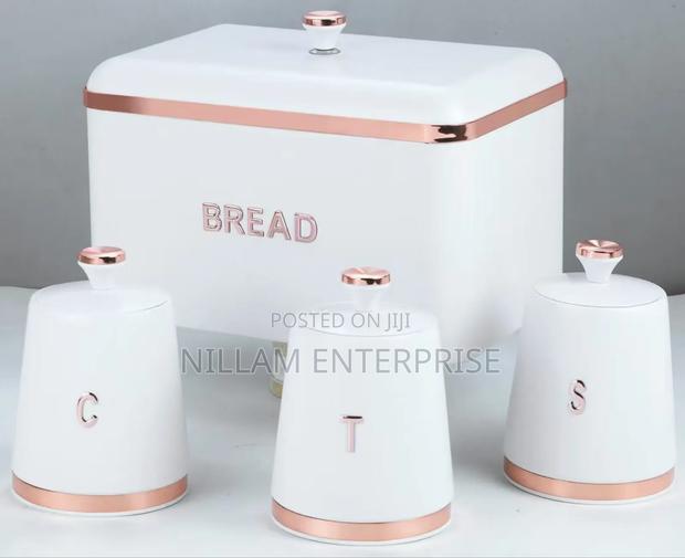 Elegant Bread Bin Canister Set (4- Piece)* - thumbnail 5