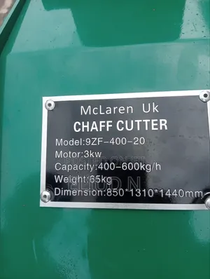 New Stock Chaff Cutter Machine 7.5hp